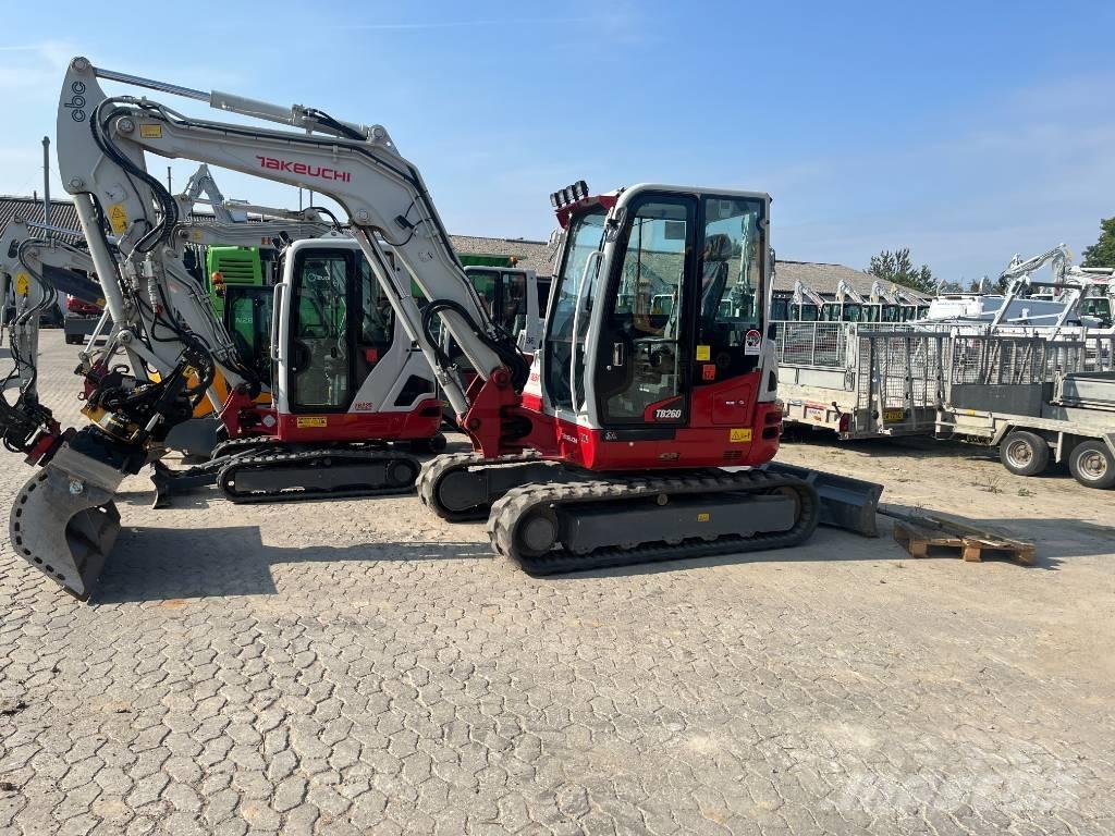 Takeuchi TB 260 Minikaivukoneet < 7t