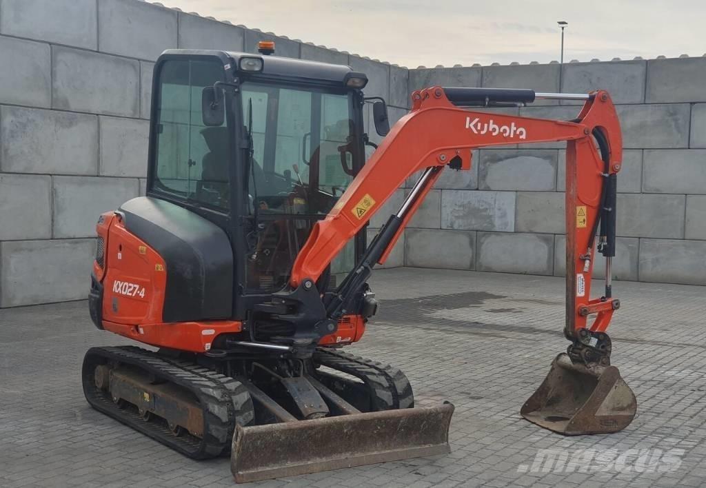 Kubota KX027-4 Minikaivukoneet < 7t