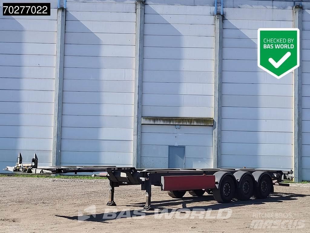 Van Hool 3 axles Konttipuoliperävaunut