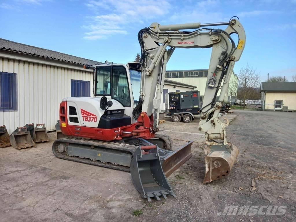 Takeuchi TB 370 CV Midikaivukoneet 7t - 12t