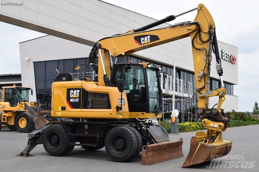 CAT M 315 F Pyöräkaivukoneet