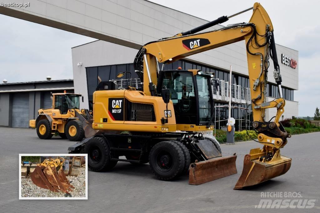CAT M 315 F Pyöräkaivukoneet