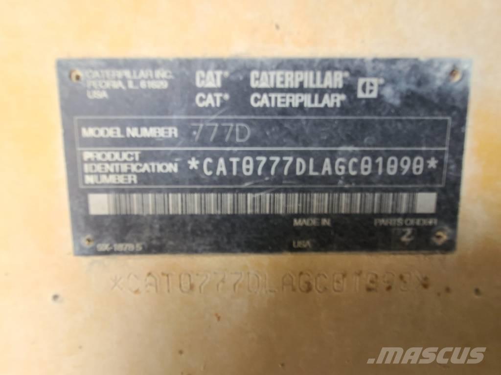 CAT 777D Dumpperit