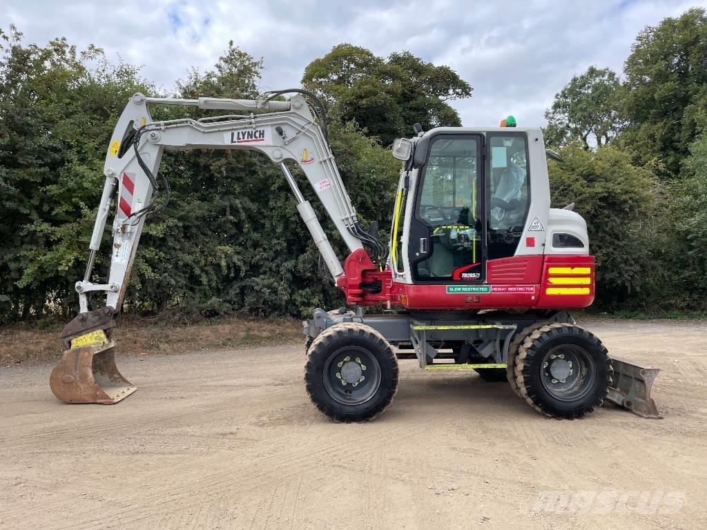 Takeuchi TB 295 W Pyöräkaivukoneet