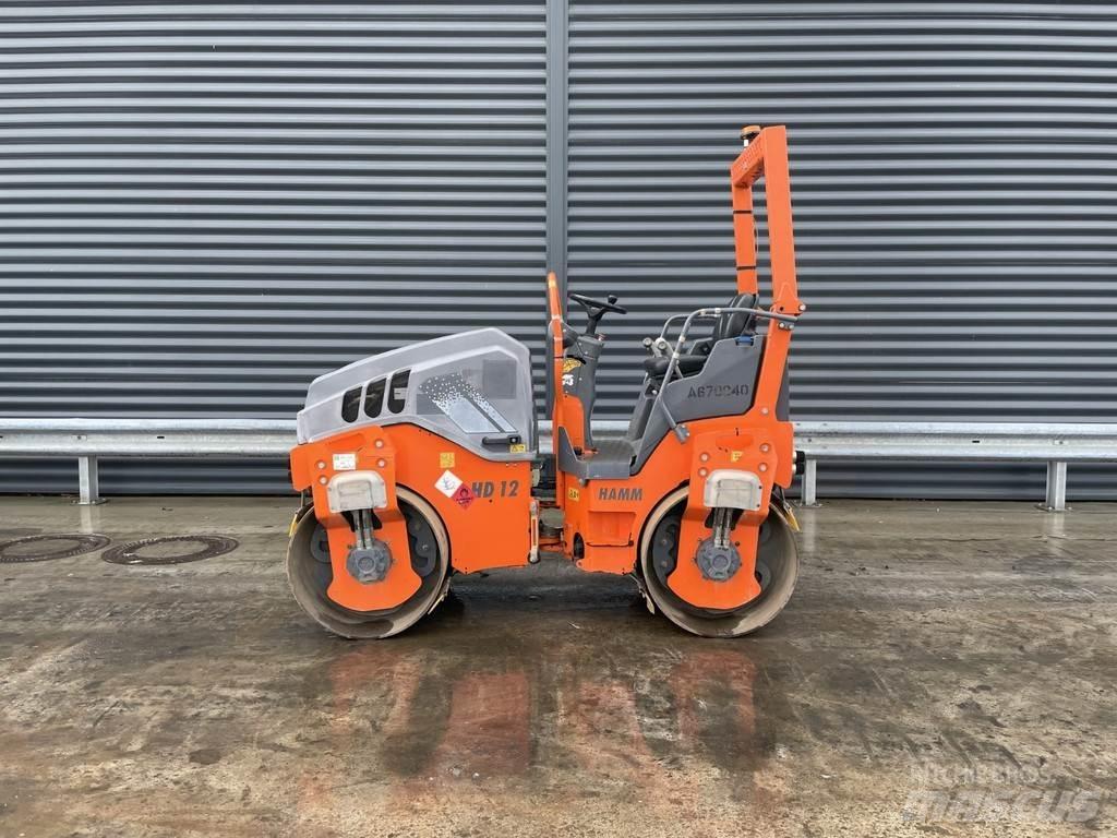 Hamm HD 12 VV Tandemjyrät
