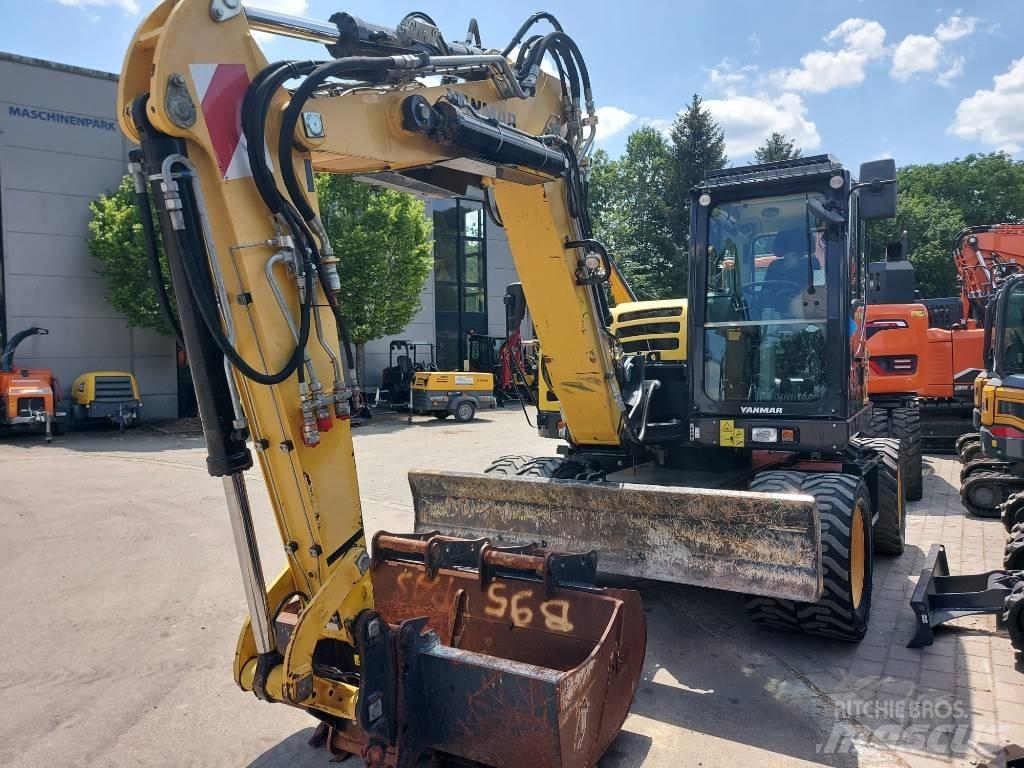 Yanmar B 95 W Pyöräkaivukoneet