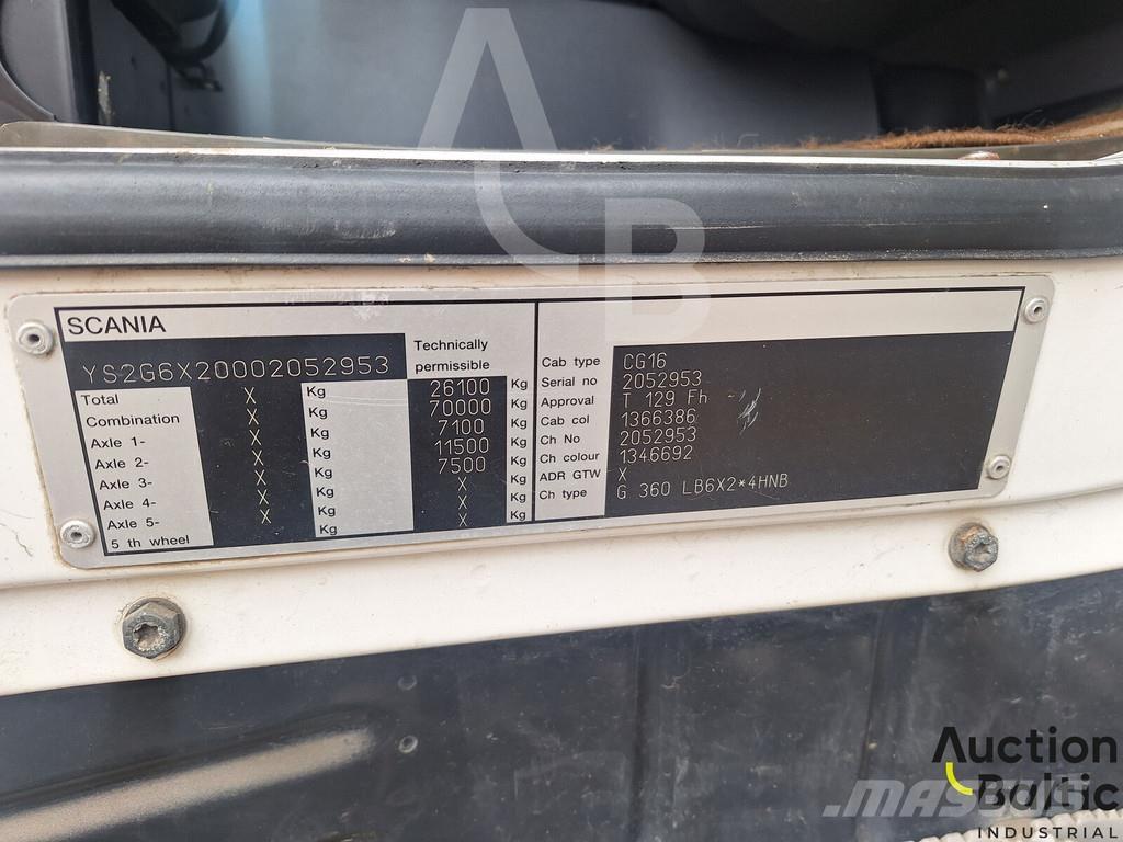 Scania G 360 Jäteautot