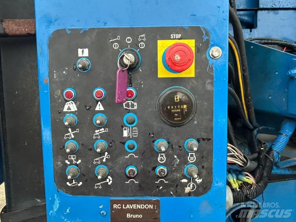Genie S 65 Teleskooppipuominostimet