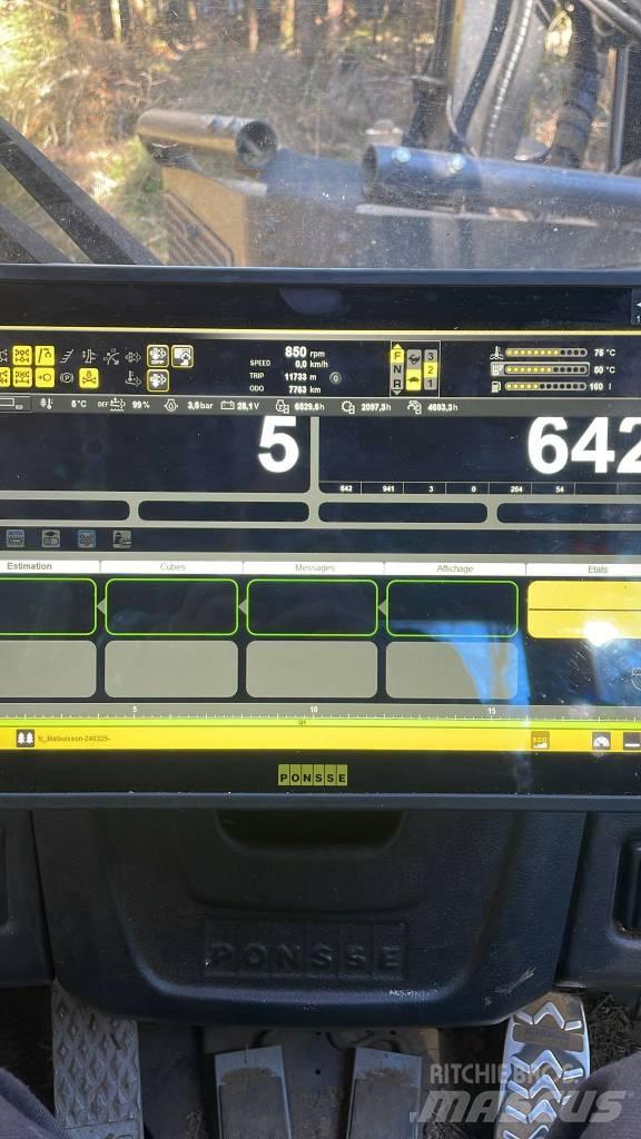 Ponsse Ergo 8W Harvesterit
