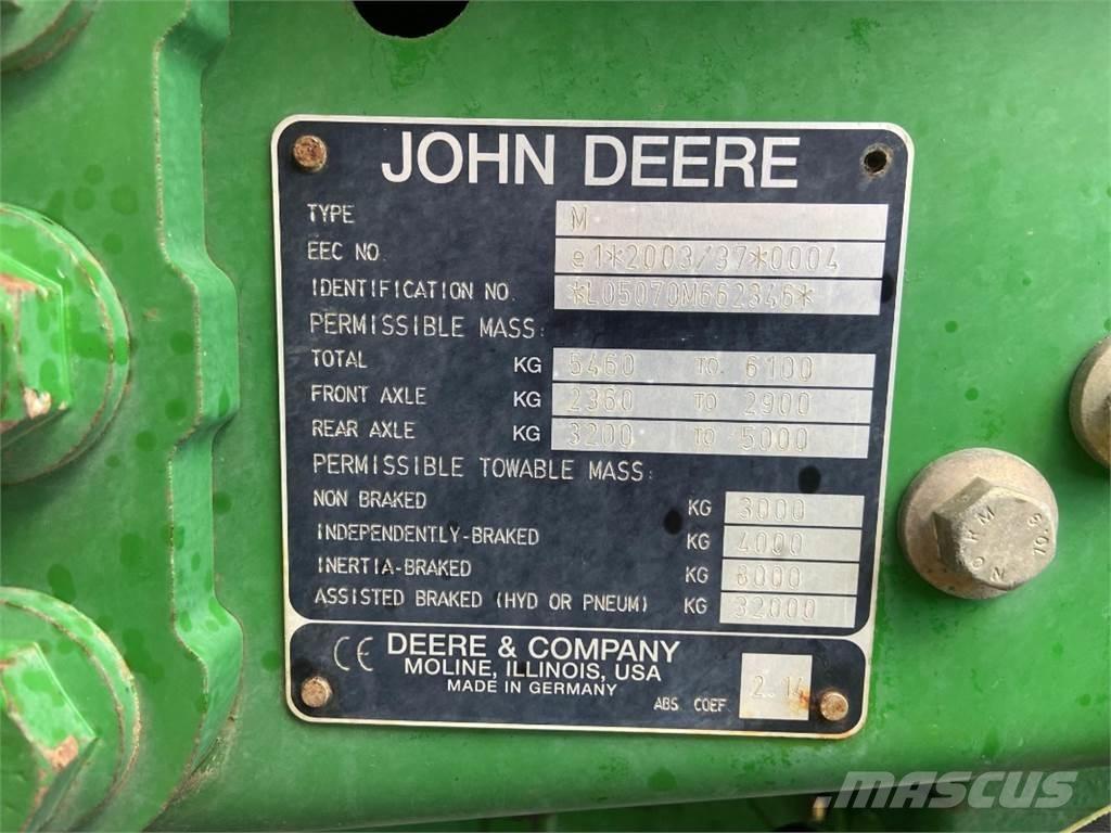 John Deere 5070M Traktorit