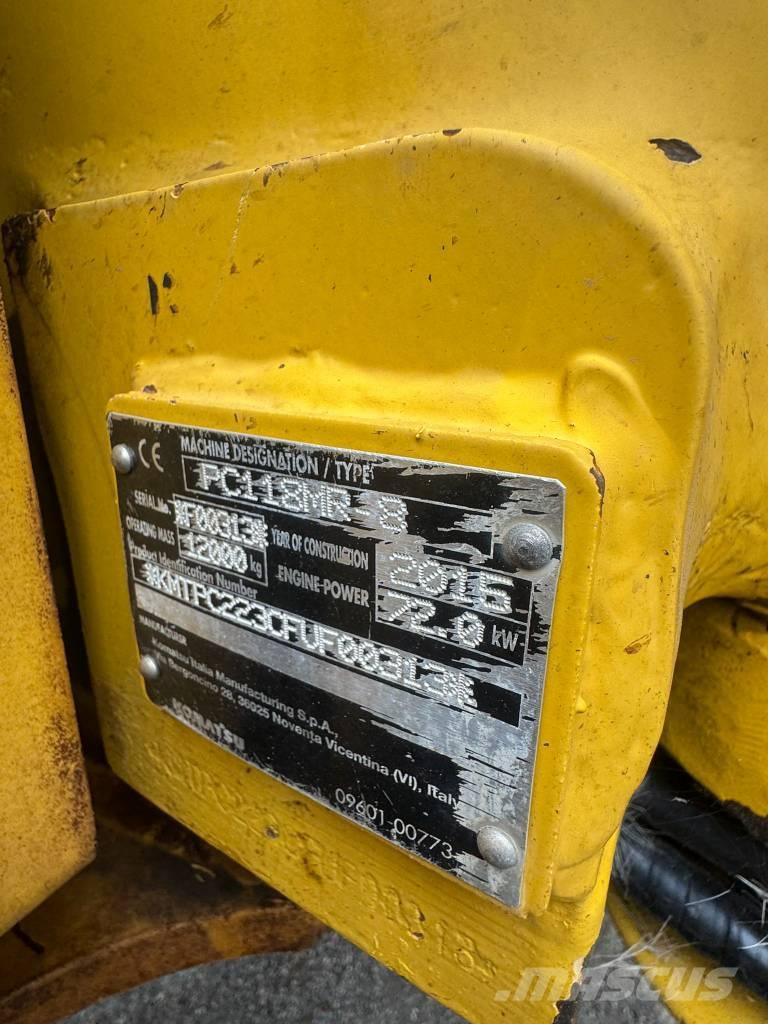 Komatsu PC 118 MR-8 Telakaivukoneet