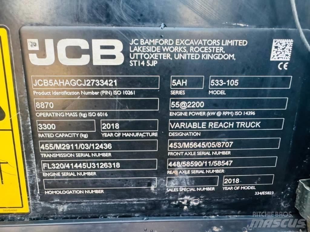 JCB 533-105 Kurottajat
