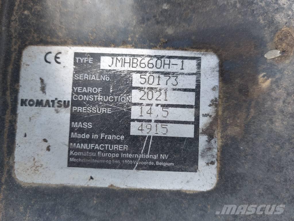 Komatsu JTHB660H-1 Iskuvasarat
