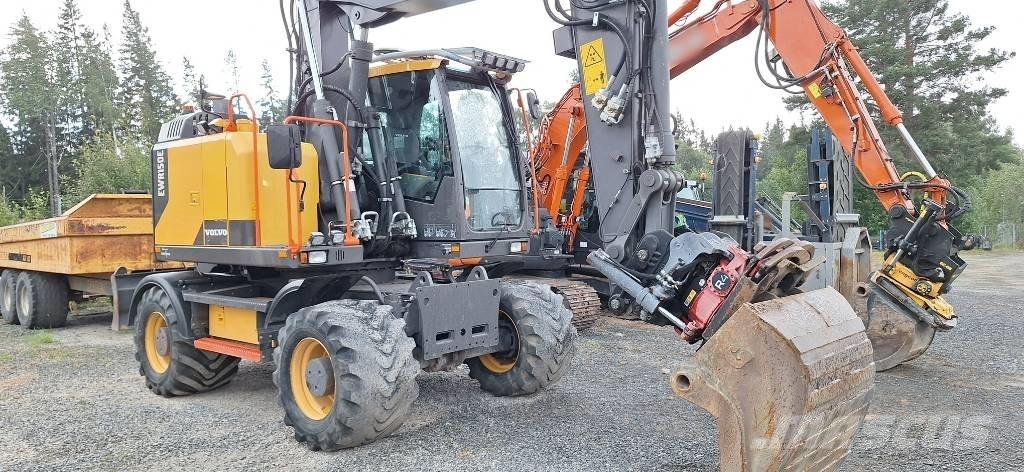 Volvo EWR 150 E Pyöräkaivukoneet