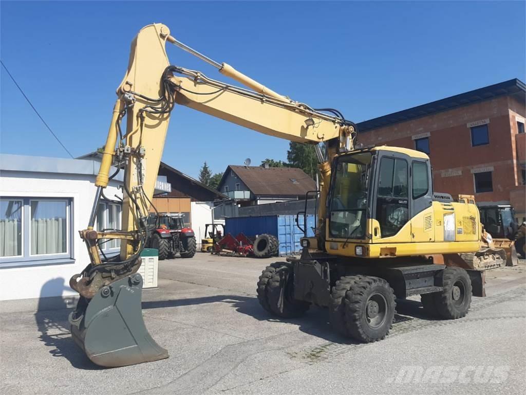 Komatsu PW180-7 Pyöräkaivukoneet