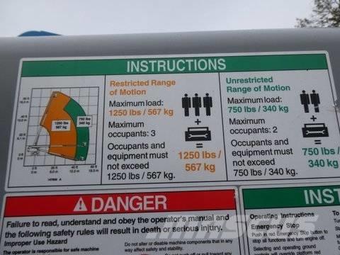 Genie S60XC Teleskooppipuominostimet