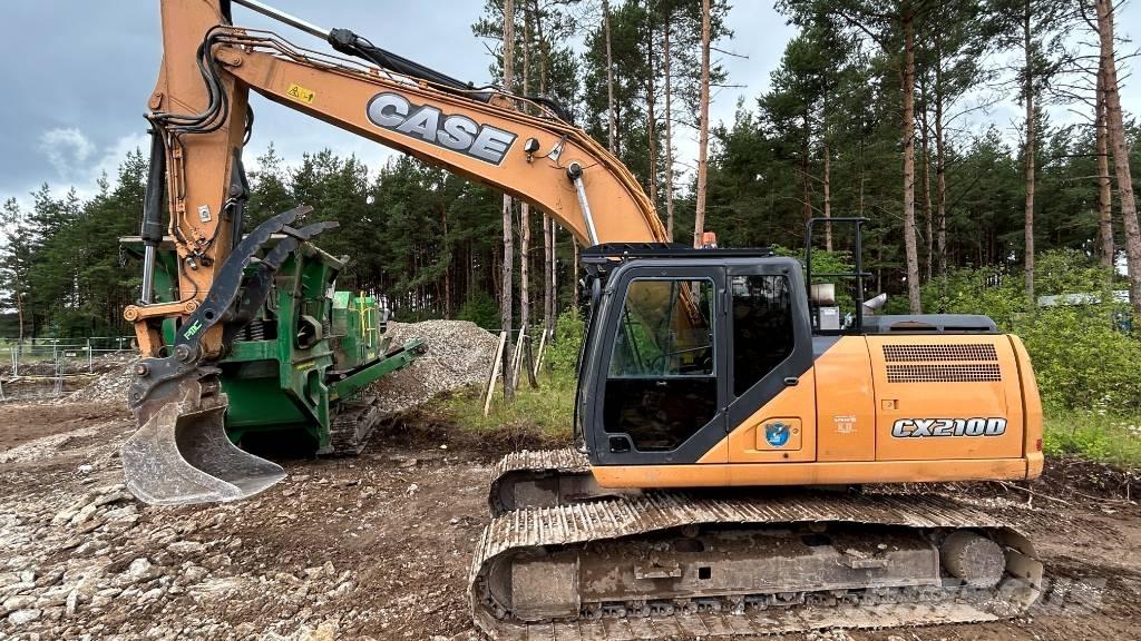 CASE CX 210 D Telakaivukoneet