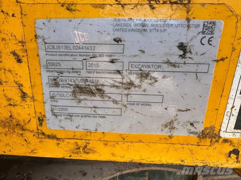 JCB JS 130 LC Telakaivukoneet