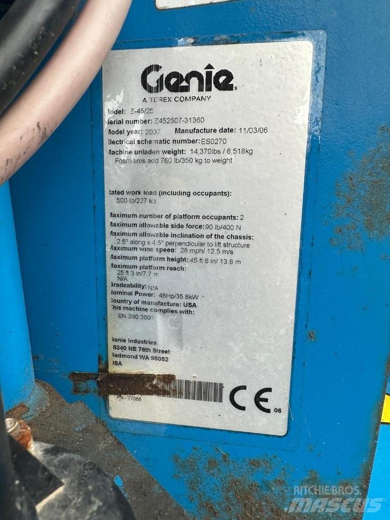 Genie Z 45/22 Kuukulkijat