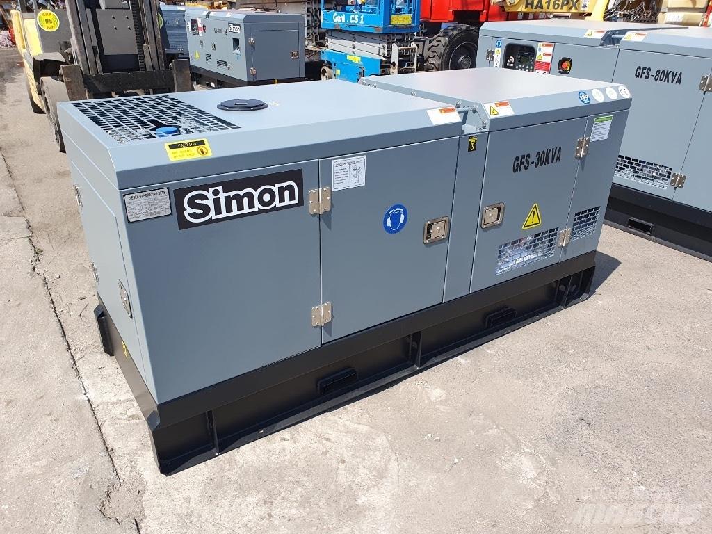 Simon 30KVA Dieselgeneraattorit