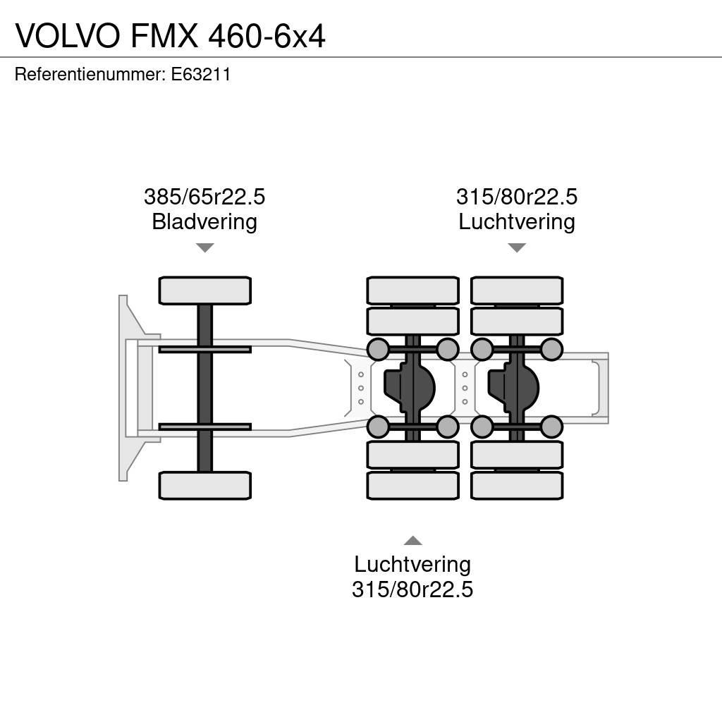Volvo FMX 460-6x4 Vetopöytäautot