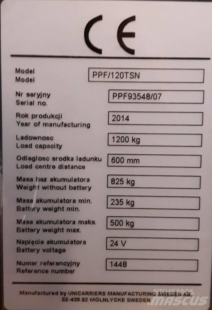 Atlet PPF120TSN Matalakeräilytrukit