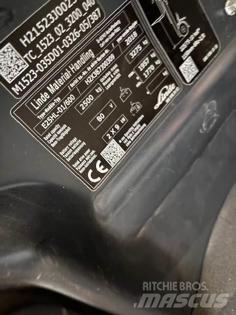 Linde E25/600HL Sähkötrukit