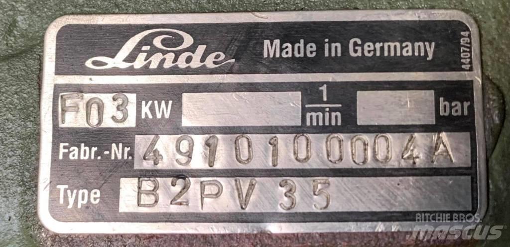 Linde B2PV 35 Hydrauliikka