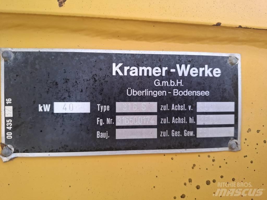 Kramer 316 Kaivurikuormaajat