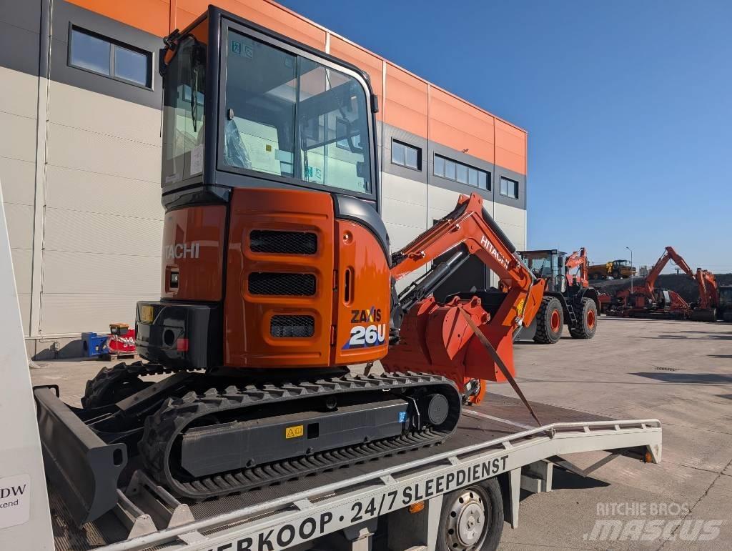 Hitachi ZX 26 U-6 Minikaivukoneet < 7t
