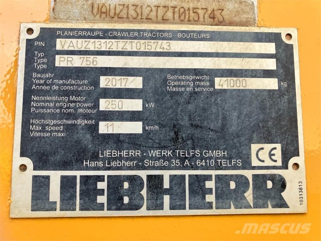 Liebherr PR756 Telaketjupuskutraktorit