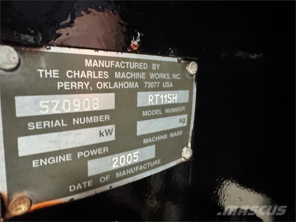 Ditch Witch RT115 Ketjukaivurit