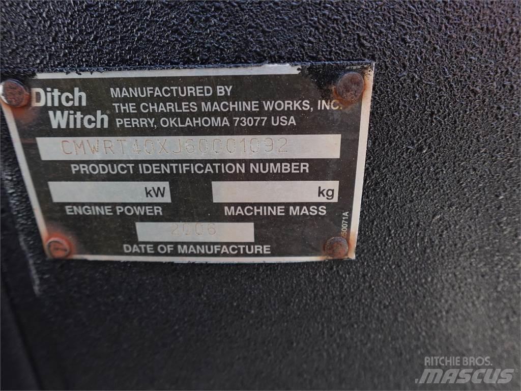 Ditch Witch rt40 Ketjukaivurit