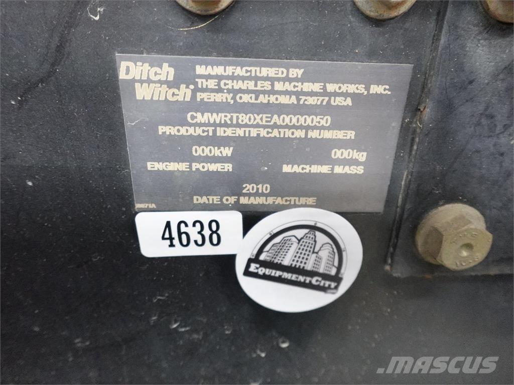 Ditch Witch RT80 Ketjukaivurit