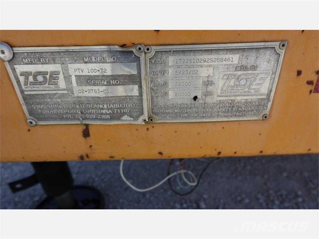 TSE PTV-100/72 Muut koneet