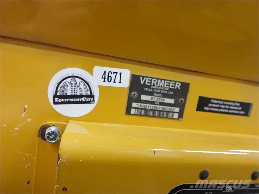 Vermeer RTX550 Ketjukaivurit