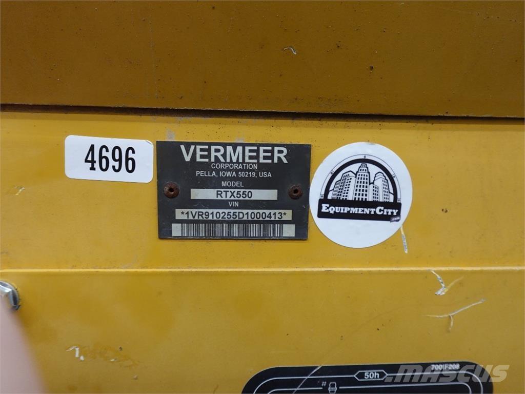 Vermeer RTX550 Ketjukaivurit