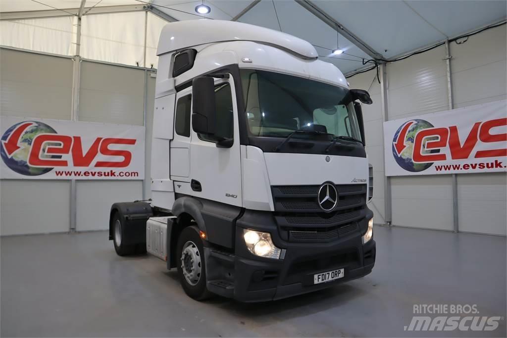 Mercedes-Benz ACTROS 1840 Vetopöytäautot