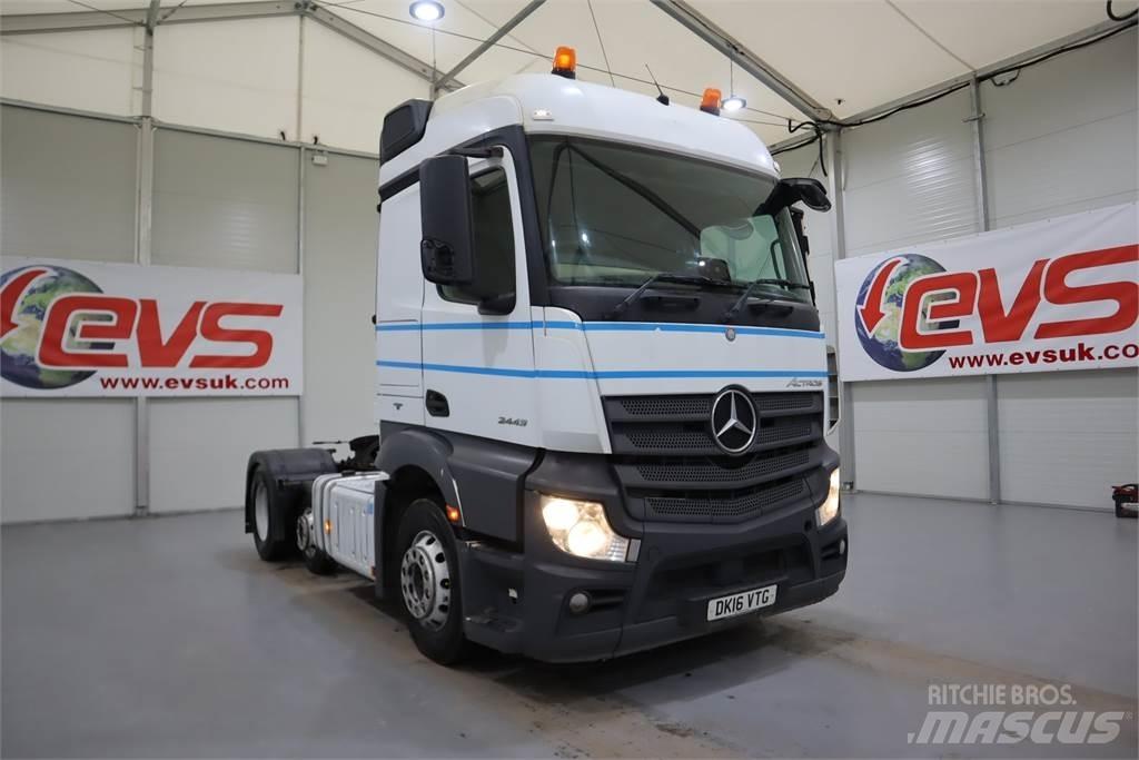 Mercedes-Benz ACTROS 2443 Vetopöytäautot