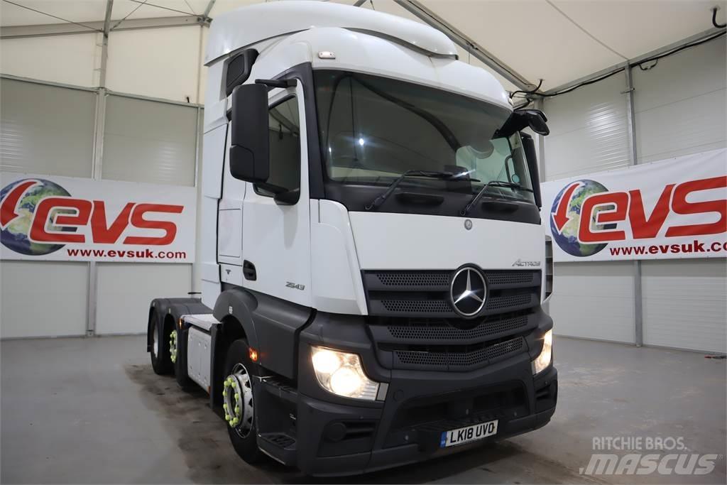 Mercedes-Benz ACTROS 2543 Vetopöytäautot