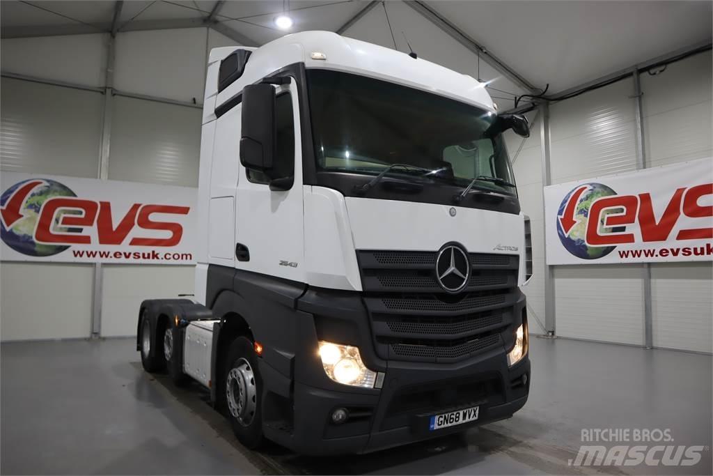 Mercedes-Benz ACTROS 2543 Vetopöytäautot