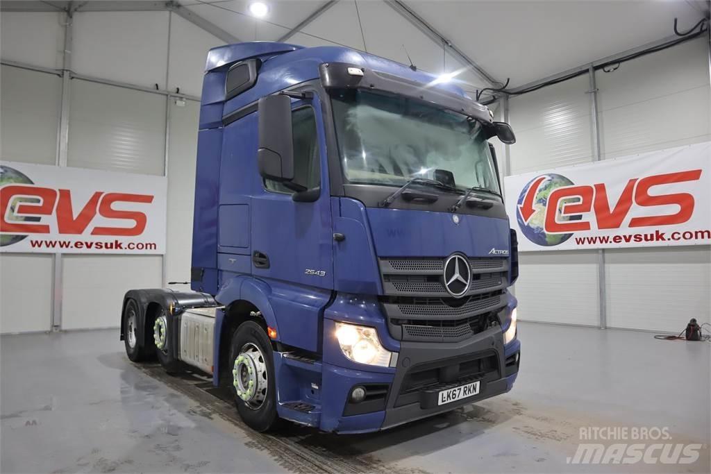 Mercedes-Benz ACTROS 2543 Vetopöytäautot