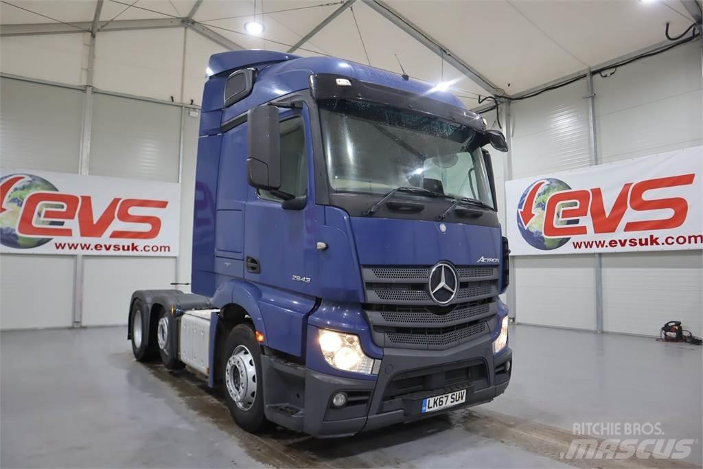 Mercedes-Benz ACTROS 2543 Vetopöytäautot