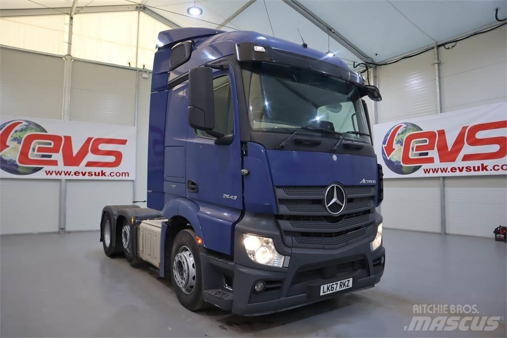 Mercedes-Benz ACTROS 2543 Vetopöytäautot