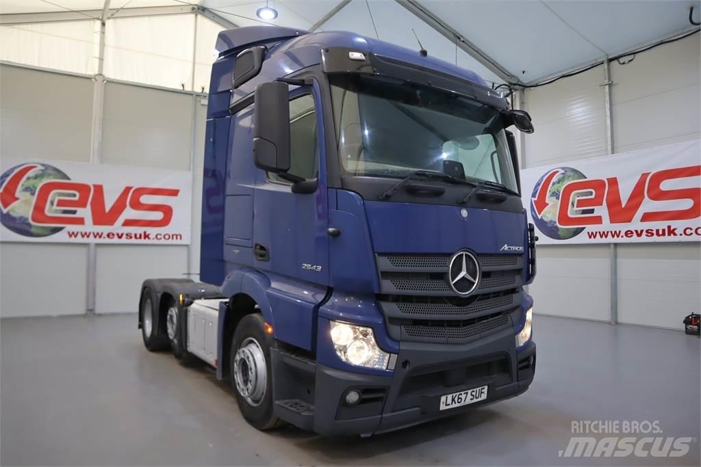 Mercedes-Benz ACTROS 2543 Vetopöytäautot