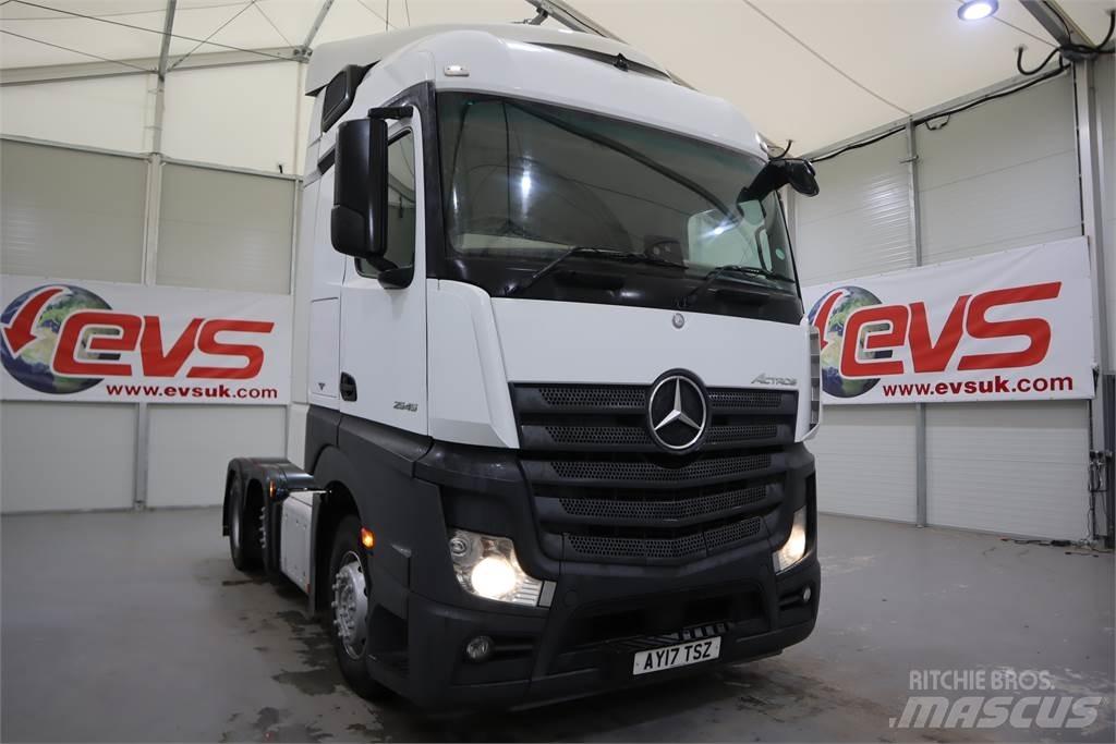 Mercedes-Benz ACTROS 2545 Vetopöytäautot