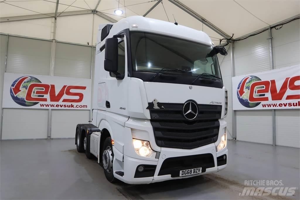 Mercedes-Benz ACTROS 2545 Vetopöytäautot