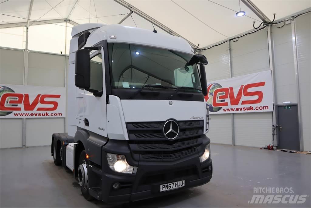 Mercedes-Benz ACTROS 2546 Vetopöytäautot