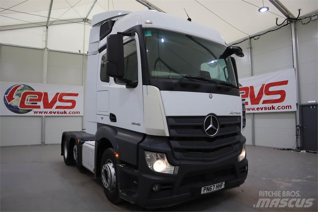 Mercedes-Benz ACTROS 2546 Vetopöytäautot