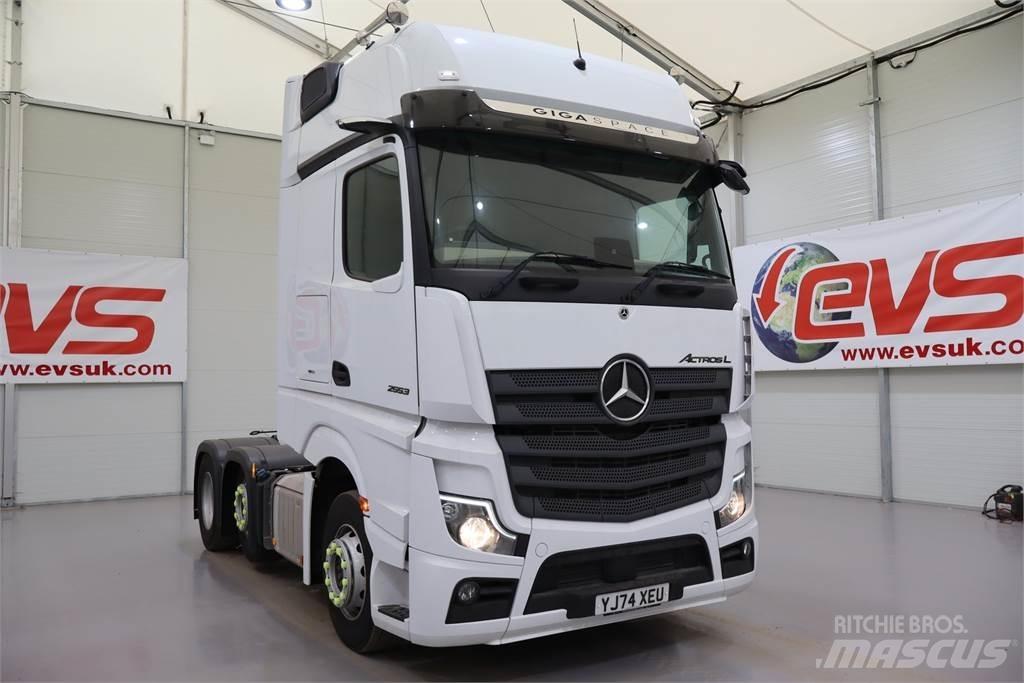 Mercedes-Benz ACTROS 2553 Vetopöytäautot